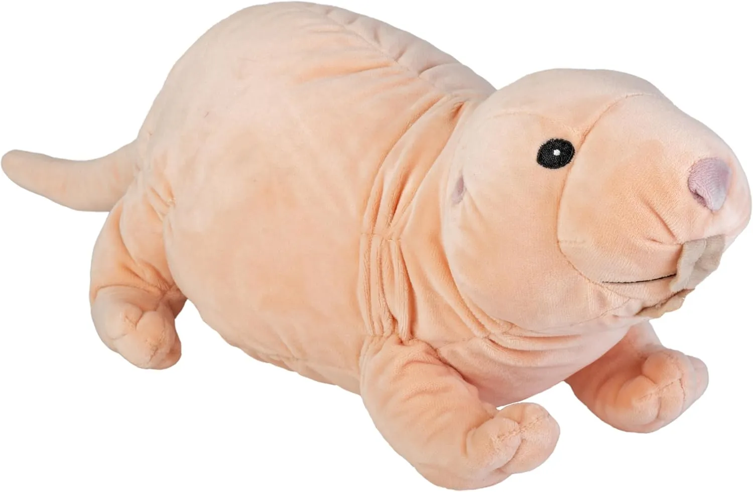 Wild Republic Cuddlekins Eco Naked Mole Rat, Stuffed Animal, 12 Inch, Plush Toy, Ecofriendly