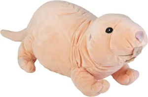 Wild Republic Cuddlekins Eco Naked Mole Rat, Stuffed Animal, 12 Inch, Plush Toy, Ecofriendly