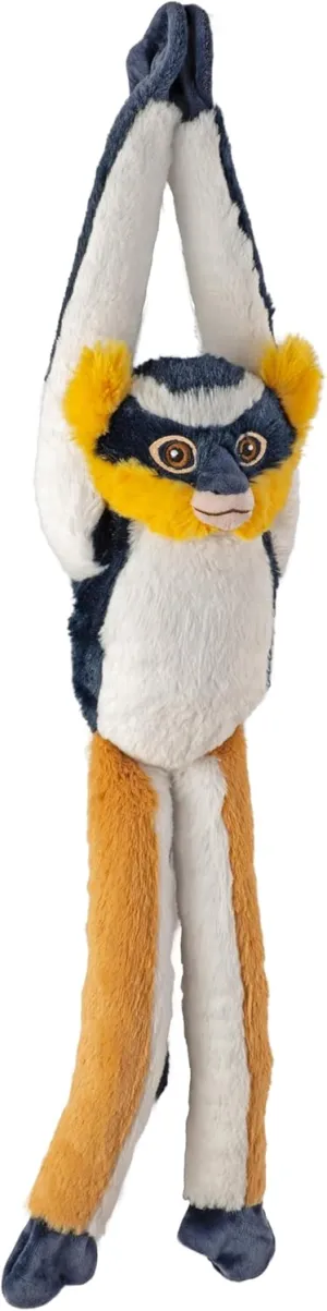 Wild Republic Ecokins-Hanging Wolf’s Mona Monkey, Stuffed Animal, 22 inch, Plush Toy, Fill is Spun Recycled Water Bottles