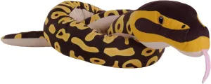 Wild Republic Snakes Eco Ball Python, Stuffed Animal, 54 Inches, Plush Toy, Fill is Spun Recycled Water Bottles, Eco Friendly