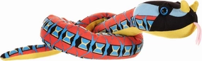 Wild Republic Snakes Eco Rhino Viper, Stuffed Animal, 36 Inches, Plush Toy, Fill is Spun Recycled Water Bottles, Eco Friendly