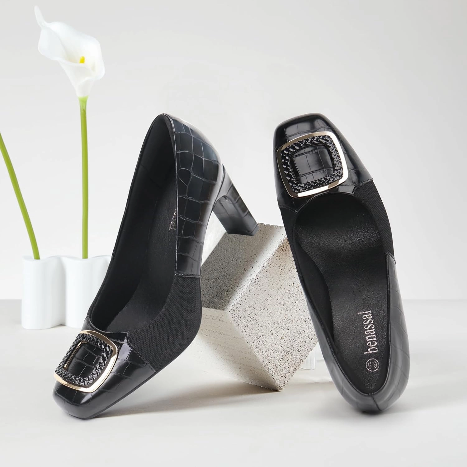 Women Dress Pumps Orthotic Heels Orthopedic Bunion Shoes