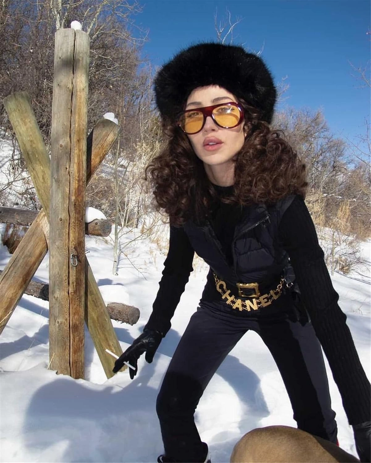 Women’s Fuzzy Fluffy Bucket Hat Winter Warmer Plush Hat Faux Fur Outdoor Fisherman Cap Casual Streetwear Accessory