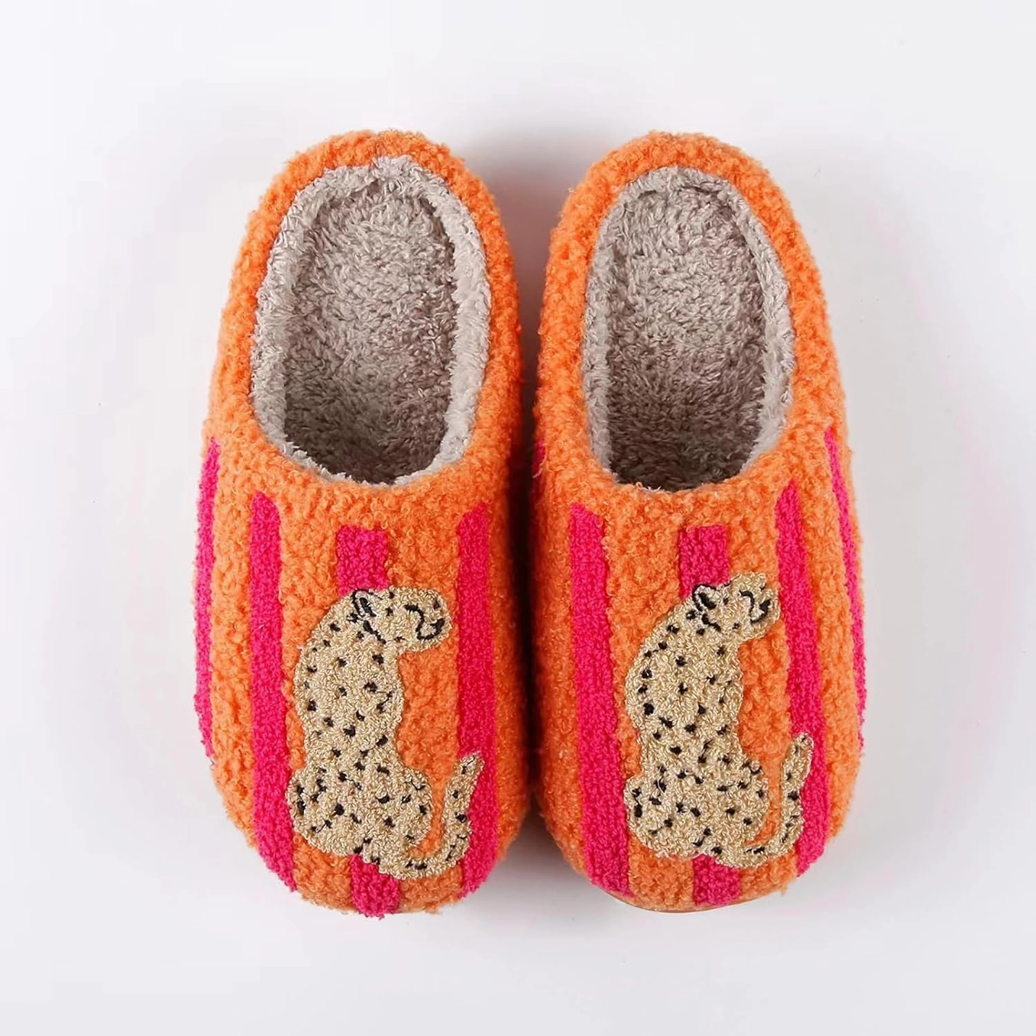 Womens Mens Fluffy Plush Slippers Soft thermal shoesRetro cartoon cute slippers at hom Indoor Outdoor Boys and girls slippers Memory Foam Retro Indoor Outdoor Home Couple Shoes