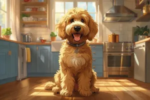 Wooden Jigsaw Puzzle 500 Piece A Golden Doodle's House Rules Anime Wooden Jigsaw Puzzles Challenging Educational Fun Interactive Toys for Family Creative Gift