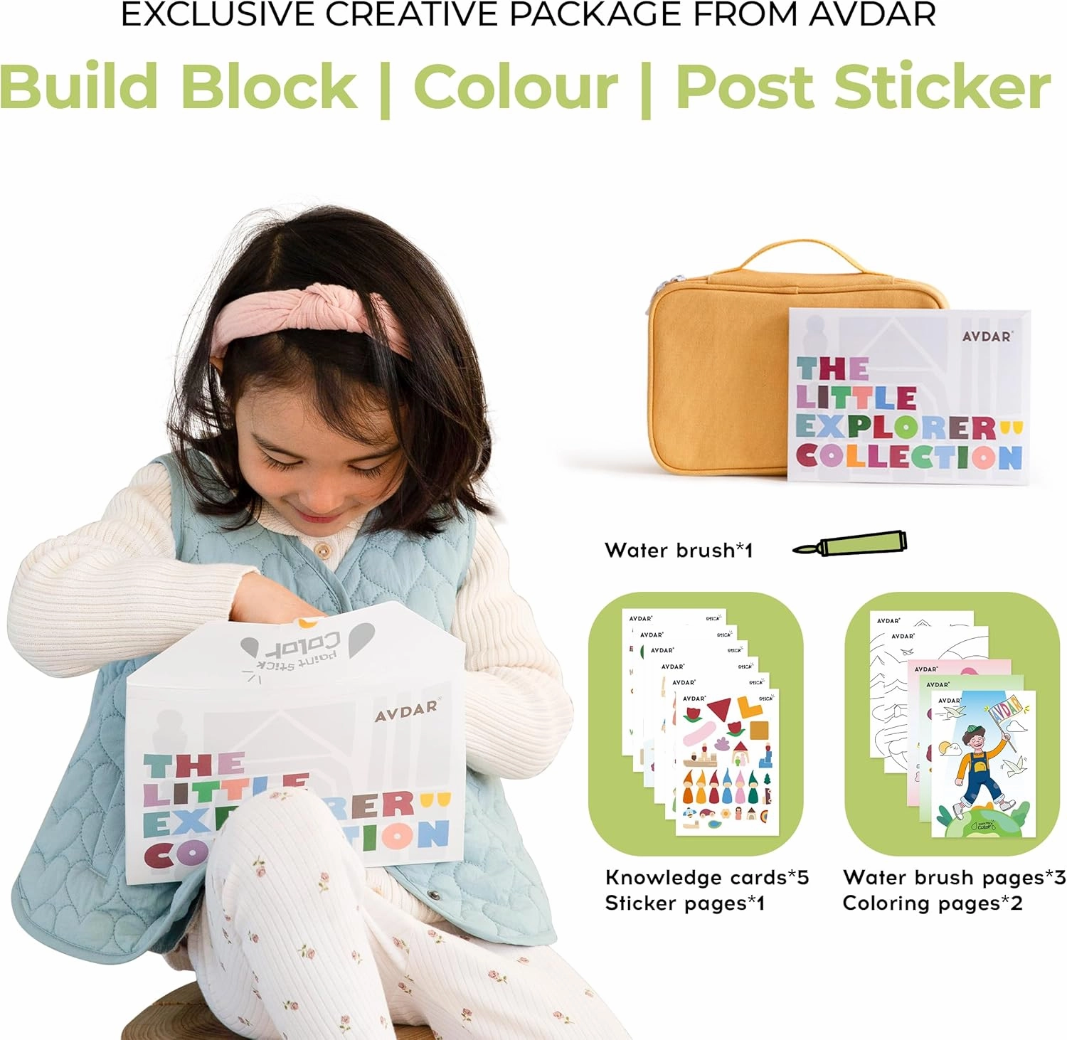 Wooden Building Blocks for Toddlers 2-4 Years, Wooden Blocks Ages 1-3 Montessori Toys (Mom's Choice Award Winner)