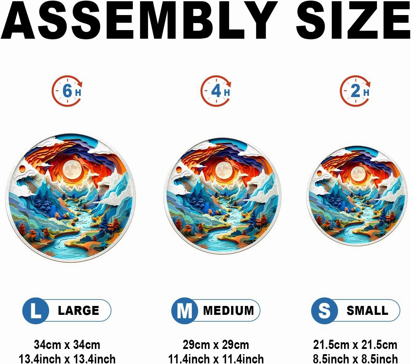 Wooden Puzzles for Adults - 3D Vision Effects Cave-3 Wooden Jigsaw Puzzles - Unique Shaped Wooden Jigsaw Puzzles for Adults - Animal Wooden Puzzle Creative Birthday Gifts - Puzzle Toys - 200pcs