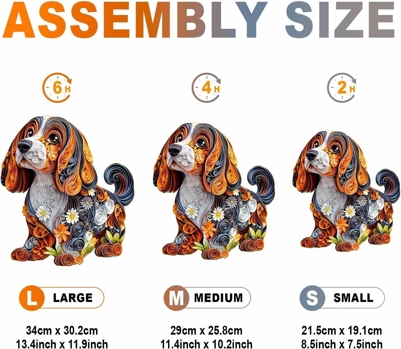 Wooden Puzzles for Adults - Paper Dachshund Wooden Puzzles - Unique Shaped Wooden Jigsaw Puzzles - Animal Wooden Puzzle Creative Gifts - Puzzle Toys - (190pcs)