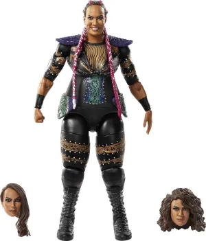 WWE MATTEL Nia Jax Elite Collection Deluxe Action Figure with Realistic Facial Detailing, Iconic Ring Gear & Accessories