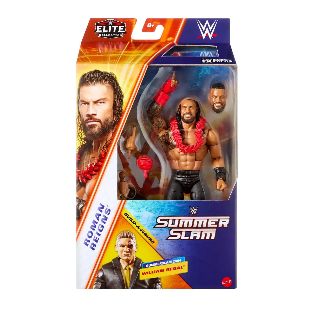 WWE SummerSlam Elite 2025 - Complete Set of 4 -  William Regal Build-a-Figure