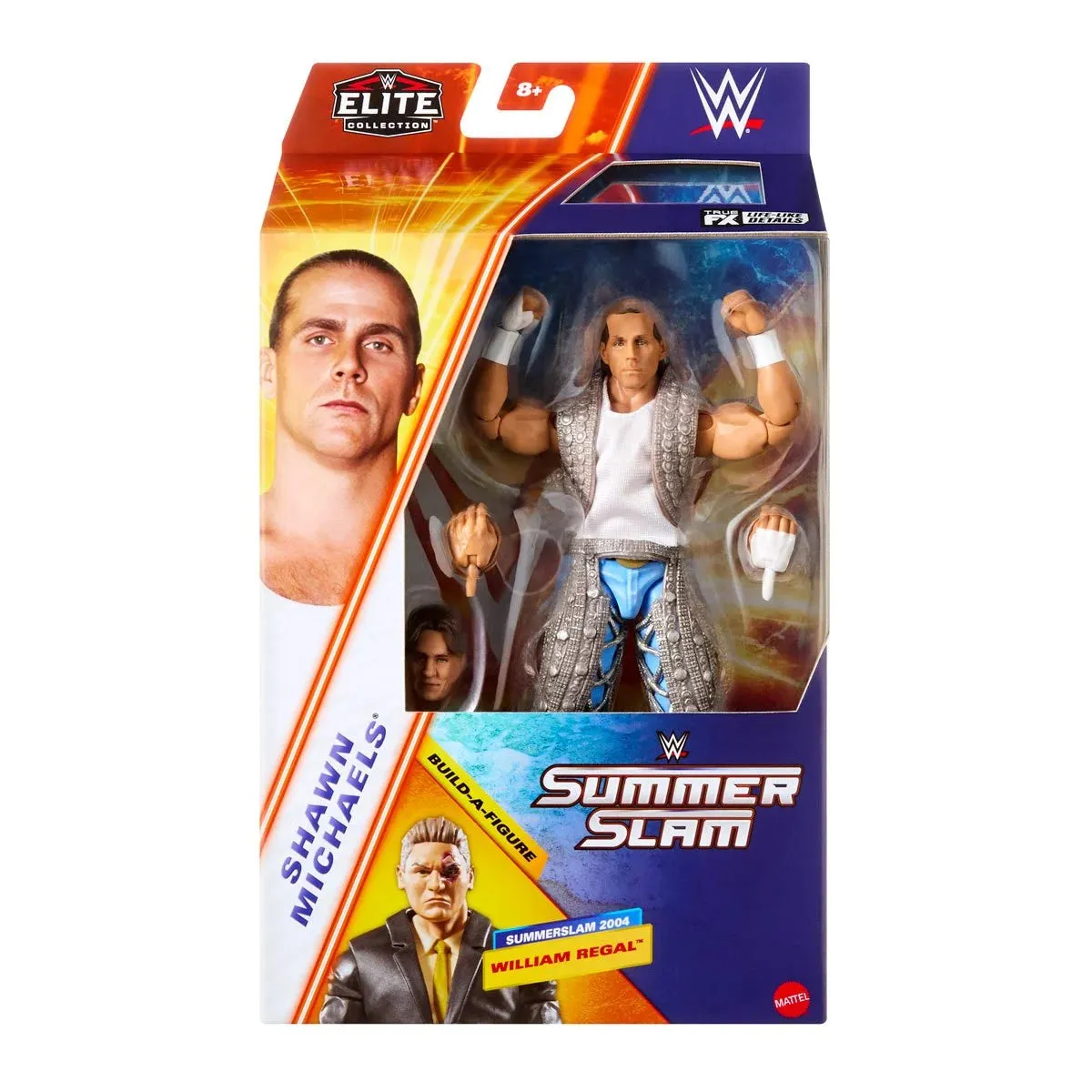 WWE SummerSlam Elite 2025 - Complete Set of 4 -  William Regal Build-a-Figure
