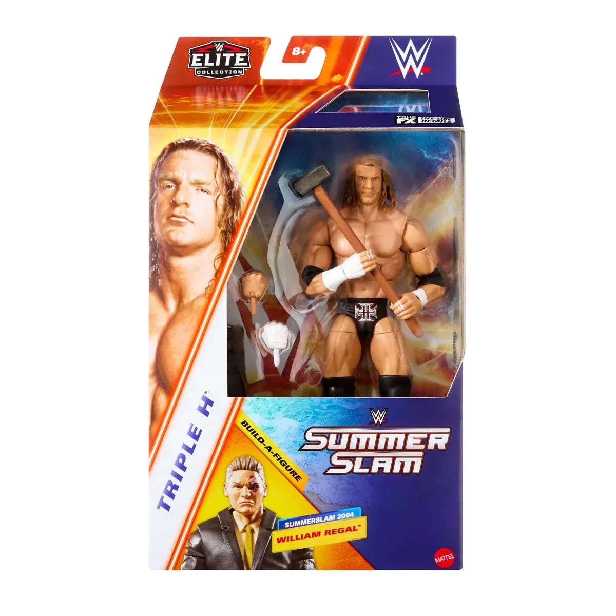 WWE SummerSlam Elite 2025 - Complete Set of 4 -  William Regal Build-a-Figure