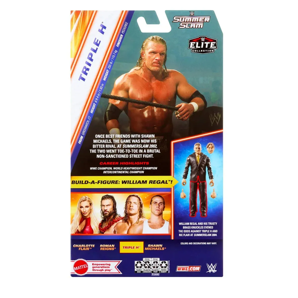 WWE SummerSlam Elite 2025 - Triple H - Mattel Action Figures (PRE-ORDER)