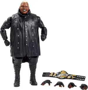 WWE Viscera Elite Collection Deluxe Action Figure with Realistic Facial Detailing, Iconic Ring Gear & Accessories