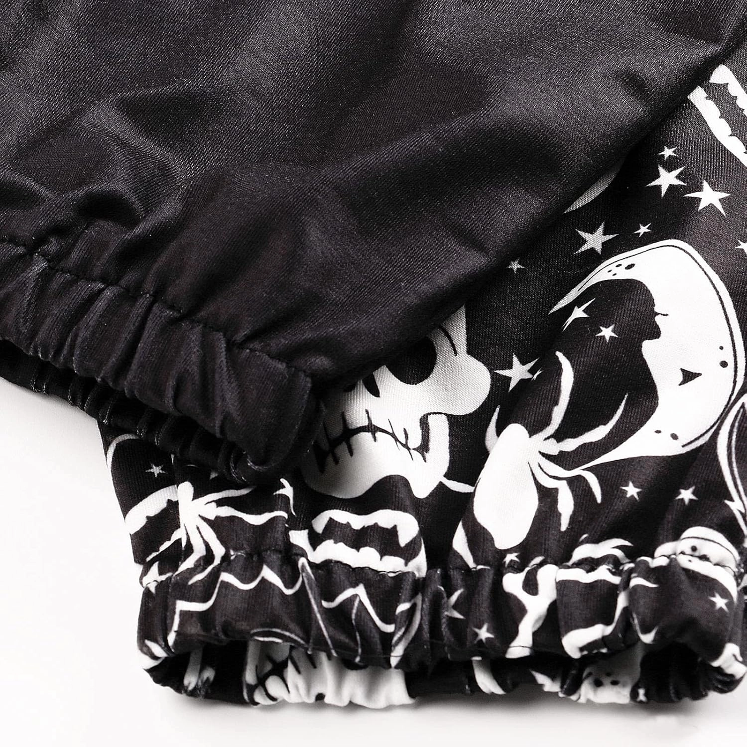 XFLnaraz Women's Fashion Printed Jogger Pants Elastic Waist Color Block Street Loose Sweatpants with Pockets