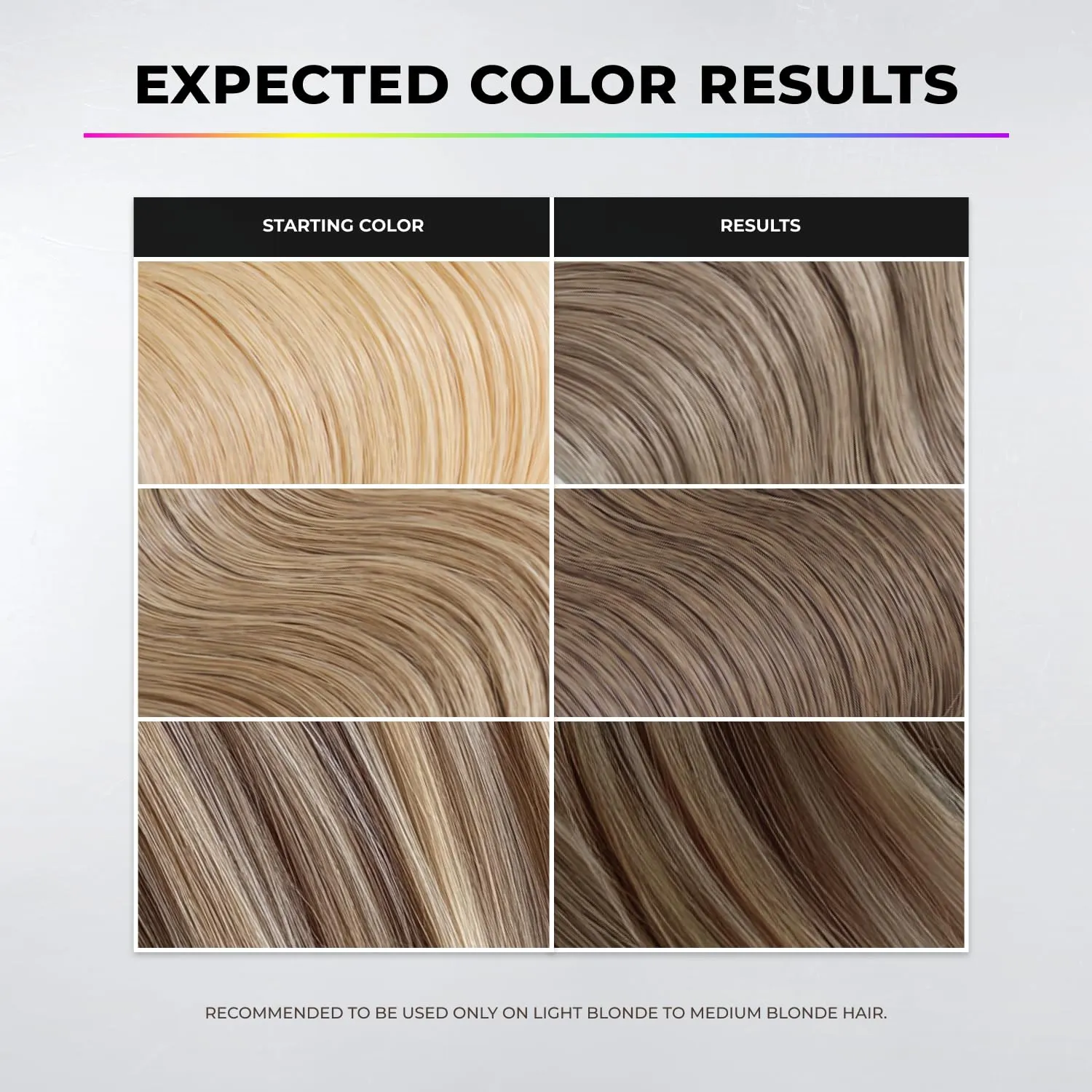 XMONDO Color Ash Blonde Color Depositing Mask & Semi-Permanent Hair Dye Super Gloss Infused with Bond Boosters for Nourishment, Revitalize & Repair, Vegan Formula, 8 Fl Oz