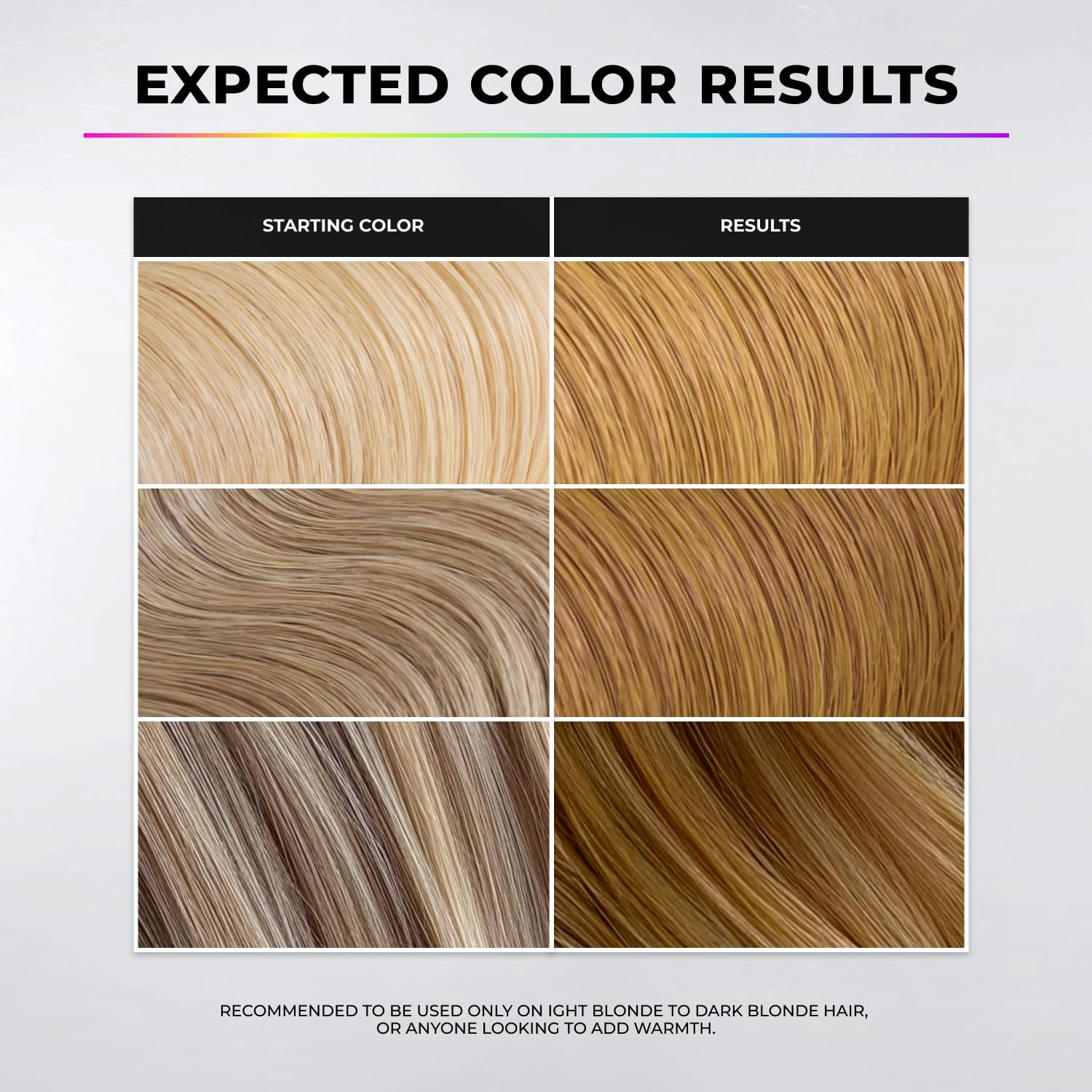 XMONDO Color Golden Blonde Color Depositing Mask & Semi-Permanent Hair Dye Super Gloss Infused with Bond Boosters for Nourishment, Revitalize & Repair, Vegan Formula, 8 Fl Oz