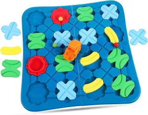 YARNOW 1 Set Road Building for Logical Track Puzzle Game Activity for Boys Encourages Creativity Parent Interaction Construction