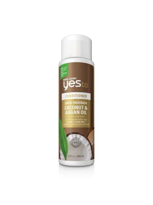 Yes To Naturals Coconut & Argan Oil Ultra Moisture Conditioner for Dry & Damaged Hair, 12 Fluid Ounce