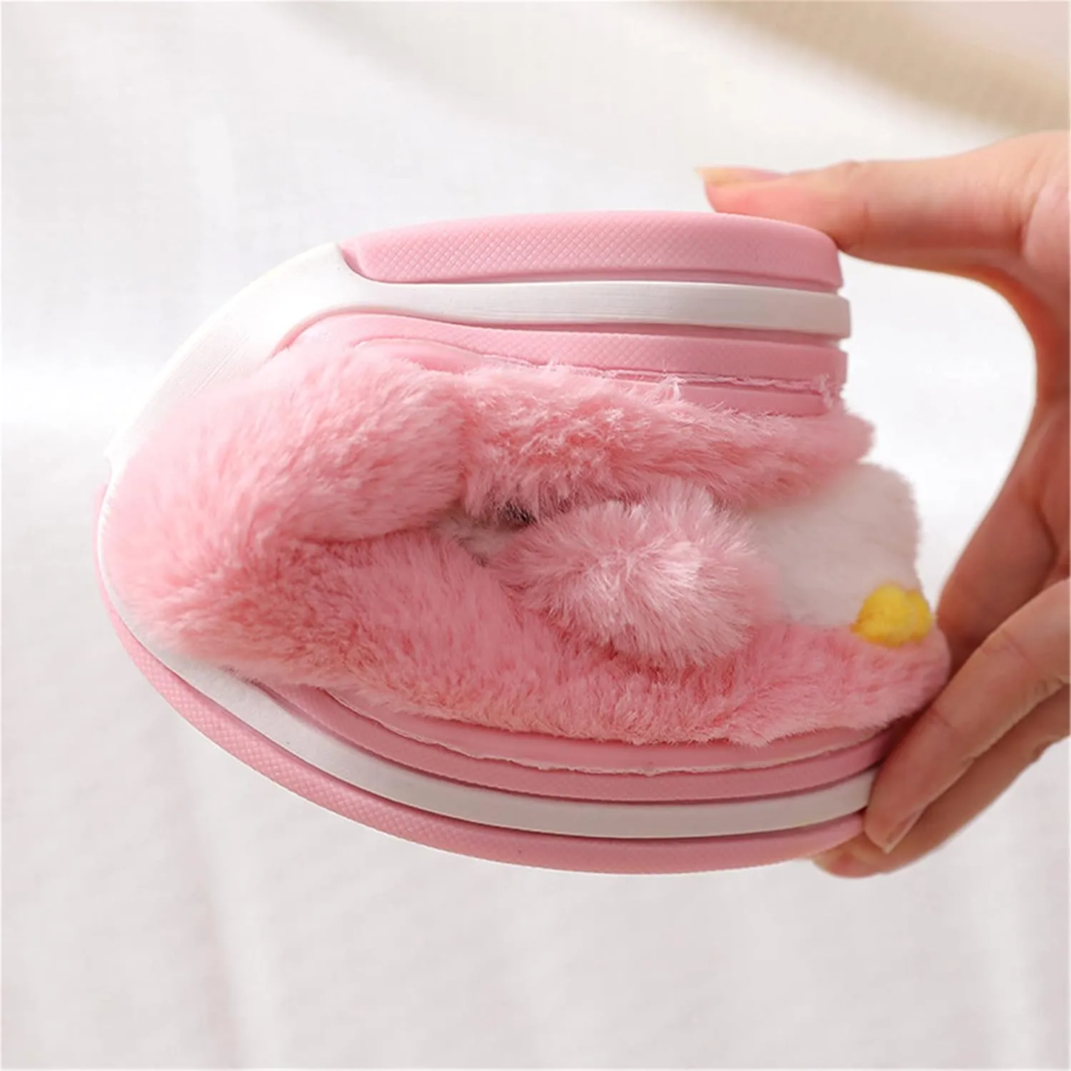YILANLAN Women's Penguin Plush Warm Animal Home Cute Slippers