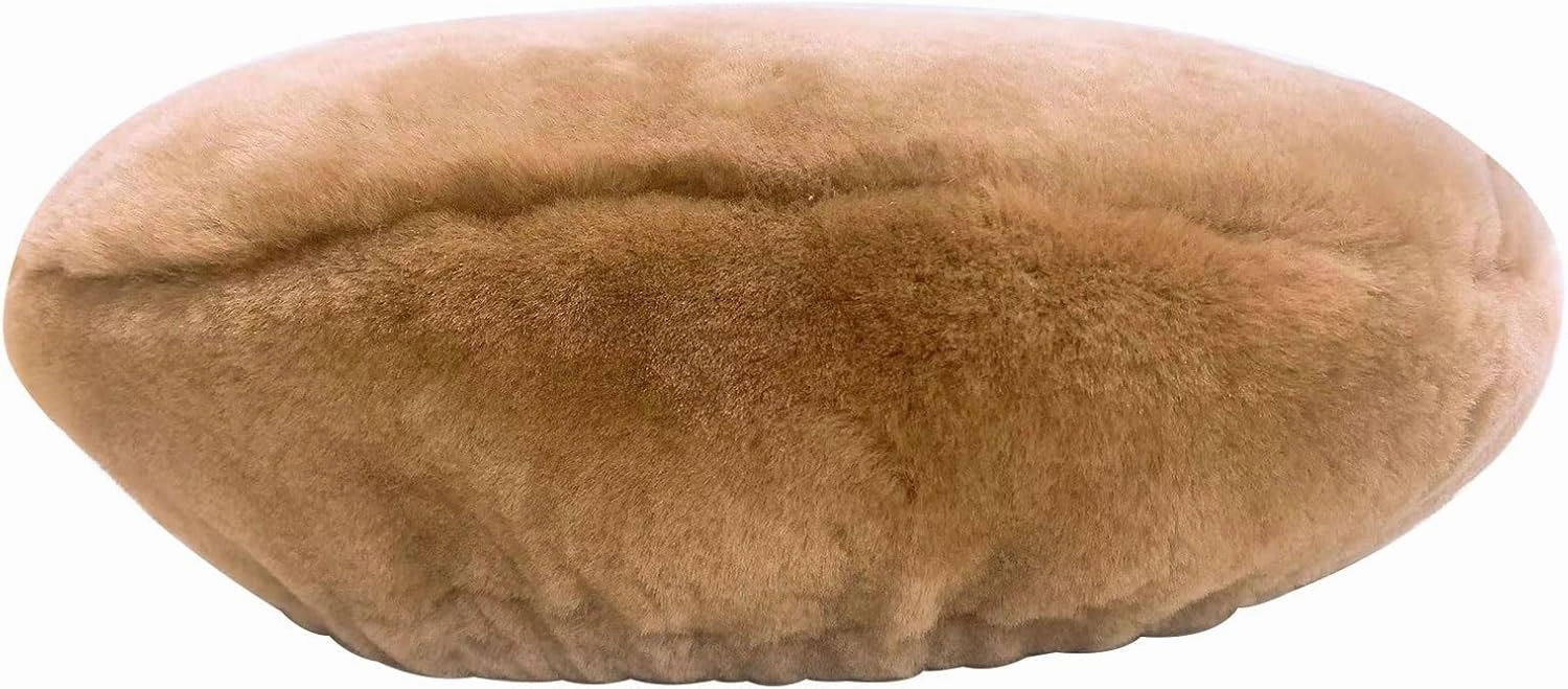 Yixasdw 10 * 10in, 11 * 11in, 12 * 12in Genuine Sheepskin Bicycle Seat Cover, Cushion Bicycle Seat Cover Sheepskin Cruiser with Sheepskin Bicycle Seat Cover/Pad