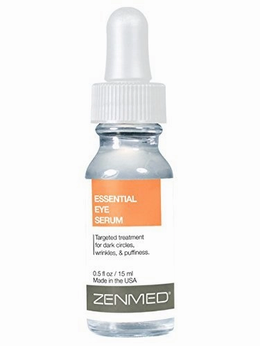 ZENMED Essential Eye Serum for Dark Circles, Wrinkles, Lines and Puffiness. Contains Matrixyl 0.5 oz