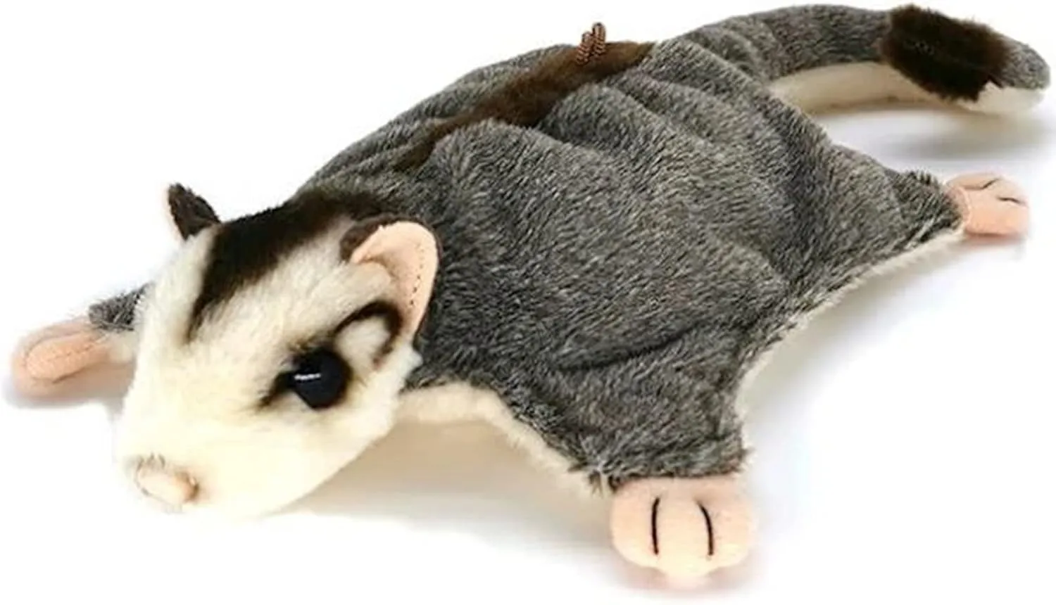 ZHONGXIN MADE Sugar Glider Plush - Realistic Sugar Glider Stuffed Animal, 8.5 inch Plush Toy, Furry Stuff Gifts for Kids