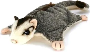 ZHONGXIN MADE Sugar Glider Plush - Realistic Sugar Glider Stuffed Animal, 8.5 inch Plush Toy, Furry Stuff Gifts for Kids