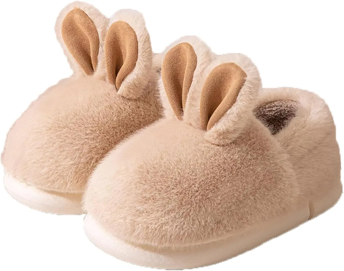 Zureto Bunny Slippers For Women Memory Foam Lndoor House Slippers Plush Women's Rabbit Slippers homes Animal Slippers