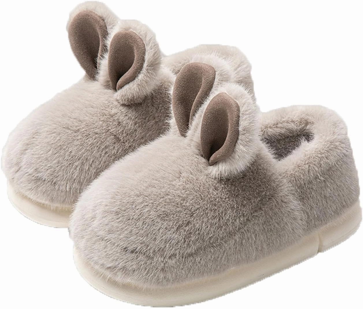 Zureto Bunny Slippers For Women Memory Foam Lndoor House Slippers Plush Women's Rabbit Slippers homes Animal Slippers